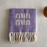LETTER JACQUARD WOOL BLEND REVERSIBLE SCARF_CWASC2312