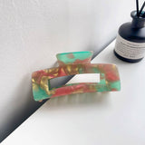 Retro And High-End Acetate Leopard Hair Clippers