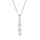 CLAVICLE CHAIN TWELVE ZODIAC TITANIUM NECKLACE_CWMM2717