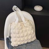 FLUFFY VELVET CLOUD HANDBAG WOMEN SHOULDER BAG_CUAB00605