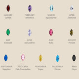 SIMPLE COLORFUL DECEMBER BIRTHSTONE RING_CWMM5527