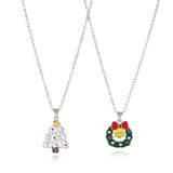 Christmas Cartoon Pendant Necklace_Cwaje2156