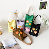 CANVAS TOTE FOR DRINKS PHONE SUMMER STYLE_CWAB5604