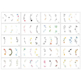 DOPAMINE EAR TATTOO STICKERS HYUNA STYLE FUN_CWMM8232