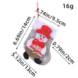 CHRISTMAS CARTOON PLUSH DOLL SOCKS CANDY GIFT BAG_CWMS1441