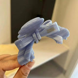 FRENCH ARCH HAIR CLAW BOW ACETATE CLIP_CWAHA2649