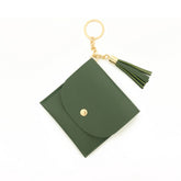 NEW SOLID COLOR CARD HOLDER KEYCHAIN_CWMM1291