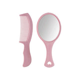 CHILDREN HANDLE 2 PIECE MIRROR COMB SET_CWMM0906