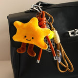 PLUSH STAR DOLL BAG CHARM WITH TENNIS KEYCHAIN_CWMM7834