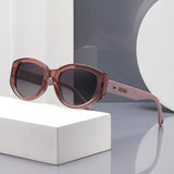 OVAL FRAME OUTDOOR SIMPLE SUNGLASSES_CWASG0713