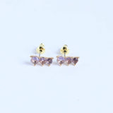 DECEMBER BIRTHSTONE STUD EARRINGS VINTAGE GIFT_CWAJE5111