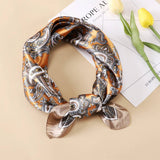 NEW RETRO SUN PROTECTION SILK SCARF HEADBAND_CWASC0819