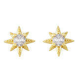 MINIMALIST STAR STUDDED DIAMOND EARRINGS_CWAJE1010