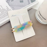 ACETATE SIDE BANG CLIP FRENCH MINIMALIST HAIR PIN_CWAHA2087