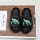 EVA TURTLE CARTOON SLIDES SUMMER BEACH SHOES_CWSHF00229