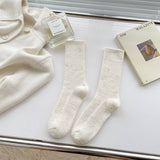 Women Winter Thickened Socks With Dot Yarn_Cwms0878