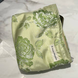 Green Vintage Makeup Bag Large Travel Wash Storage_Cuab00728