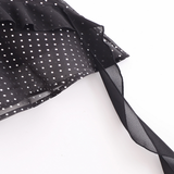 Womens French Layered Shiny Short Dress_Cwdmd5816