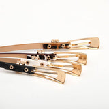 Leopard-Print Alloy Pin Buckle Fashionable Belt