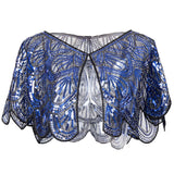 SEQUIN BEADED LACE BOLERO SUMMER DRESS COVER_CWMM8960