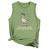 CUTE GRAPHIC TANK TOP FOR WOMEN LOOSE FIT_CWTTSL0421