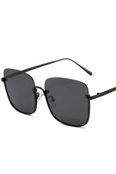 HALF FRAME SQUARE FASHION SUNGLASSES_CWASG0098