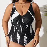 Womens Plus Size One Piece Bikini Swimsuit