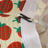 ADJUSTABLE FRUIT STRAWBERRY PRINT BUCKET HAT_CWAH1439