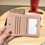Minimalist Zip Wallet With Studded Details_Cwab06234