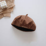 CHILDRENS RETRO FASHIONABLE DECORATIVE BERET_CWAH2920