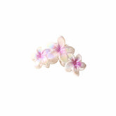 COLORFUL 3 EGG FLOWER HAIR CLAW VINTAGE ELEGANT_CWMM4994