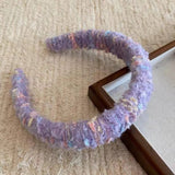 AUTUMN AND WINTER CUTE COLORFUL PLUSH HEADBAND_CWAHA2864