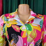 PRINTED TIE SHIRT WIDE LEG PANTS TWO PIECE SET_CWSTB1139