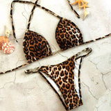 LEOPARD PRINT BIKINI SET SEXY SWIMSUIT_CWMW0311