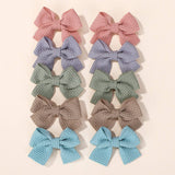 1 6 HANDMADE FABRIC BOW CLIPS FOR GIRLS_CWAHA6756