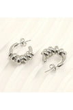 18K Gold Plated Stainless Steel Earrings_Cwaje0389