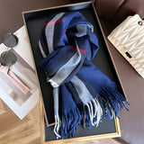 CLASSIC TARTAN WARM SCARF FOR FALL AND WINTER_CWASC2742