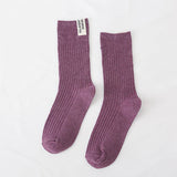 NEW SOLID COLOR CASUAL MATCHING WOMENS SOCKS_CWMS0999