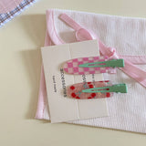 2 PACK SUMMER FRUIT CUTE SWEET HAIR CLIPS_CWAHA2264