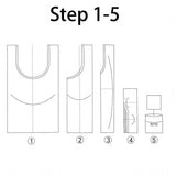 PORTABLE FOLDABLE ECO FRIENDLY SHOPPING BAG_CWAB3473