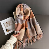 Vintage Soft Cashmere Feel Tassel Winter Scarf_Cwasc03236