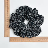 Ink Print Wide Hair Scrunchie High Elastic_Cwaha07607