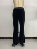 Spicy Girl Velvet Slightly Sagging Long Pants
