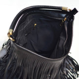 Cwab4540_Soft Leather Double-Sided Tassel Handbag