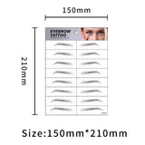 6D REALISTIC EYEBROW TATTOO STICKERS WATERPROOF_CWMM8265