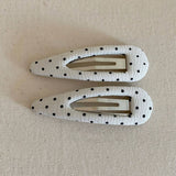 Red Polka Dot Bb Clip Cute Side Bangs Clip_Cwaha08078