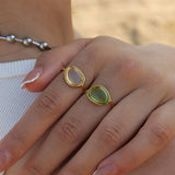 SUMMER FRESH AND SIMPLE FEMALE JELLY LIKE RING_CWAJE1407