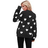 Valentines Love Pullover Sweater For Women