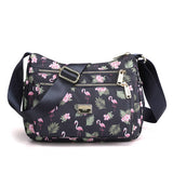 PRINTED OXFORD CLOTH SHOULDER CROSSBODY BAG_CWASC1772
