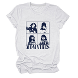 Trendy Casual Womens Crew Neck T-Shirt